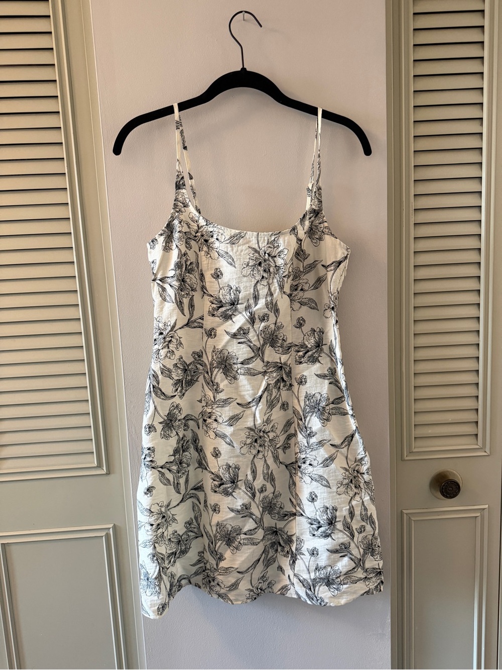a new day White Floral Print Slip Dress
